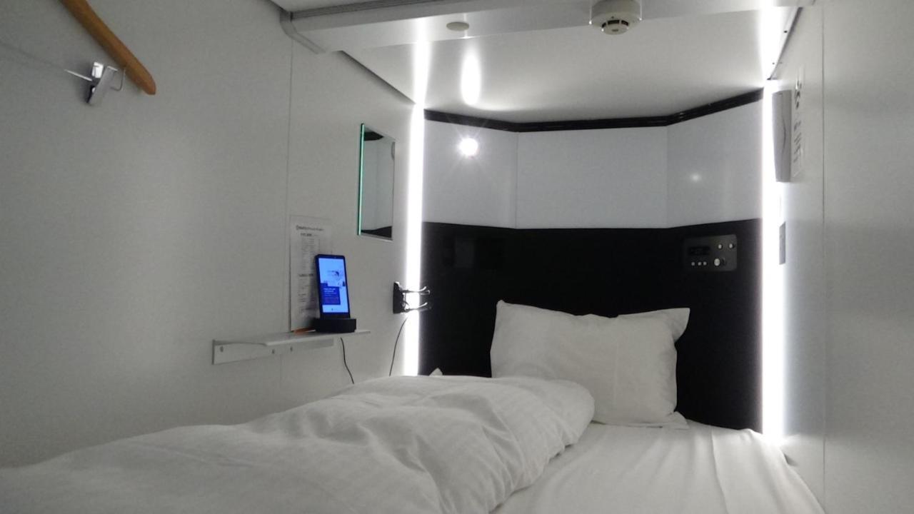 Hearts Capsule Hotel & Spa Hakata Fukuoka  Eksteriør bilde