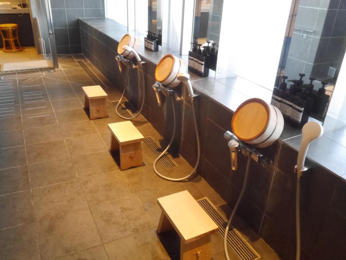 Hearts Capsule Hotel & Spa Hakata Fukuoka  Eksteriør bilde