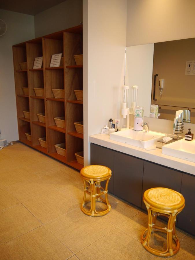 Hearts Capsule Hotel & Spa Hakata Fukuoka  Eksteriør bilde